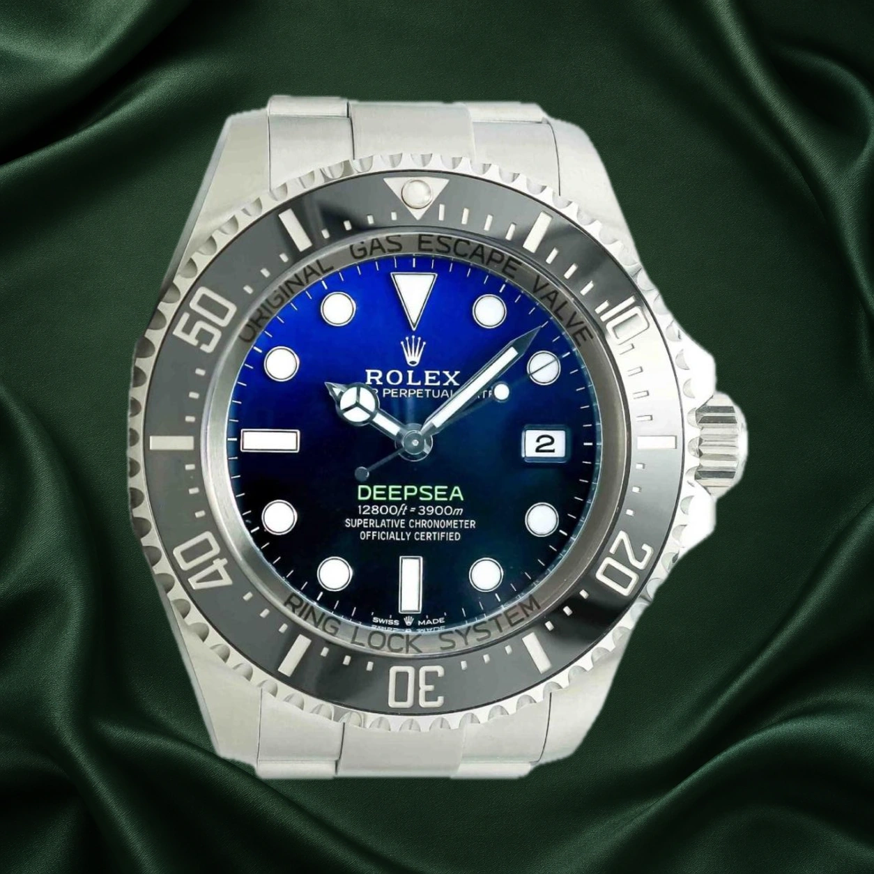 Rolex Sea Dweller Deepsea James Cameron Mark II Oyster 136660 · partner reference illustration