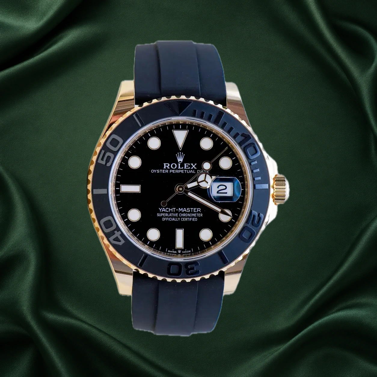 Rolex Yacht Master 226658 Black Oysterflex · partner reference illustration