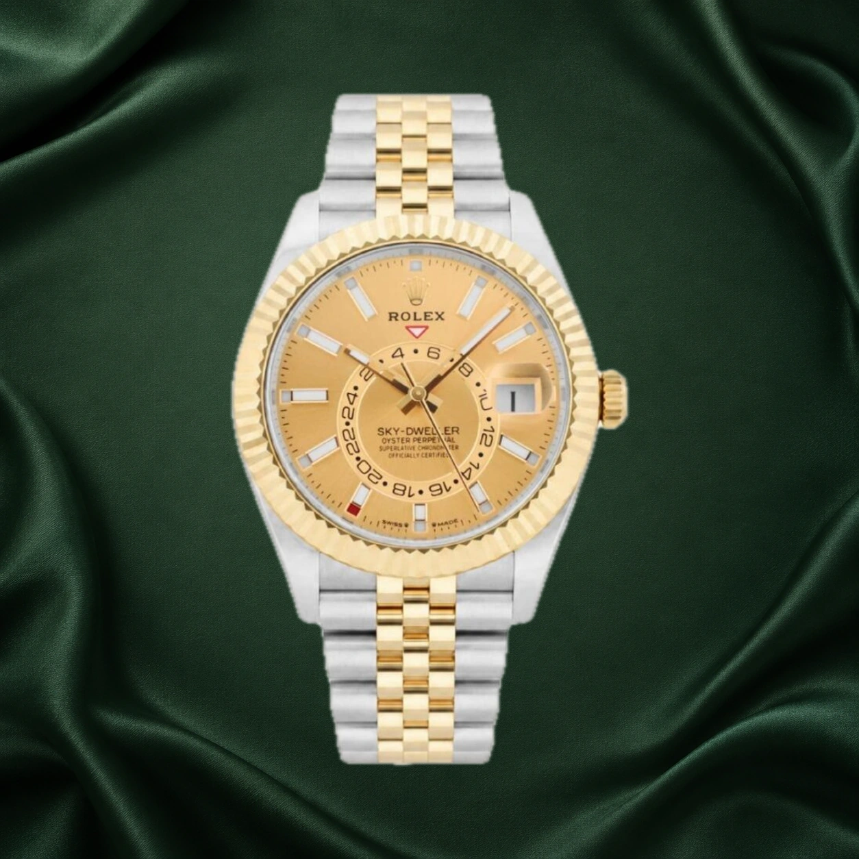 Rolex Sky Dweller Jubilee 336933 · partner reference illustration