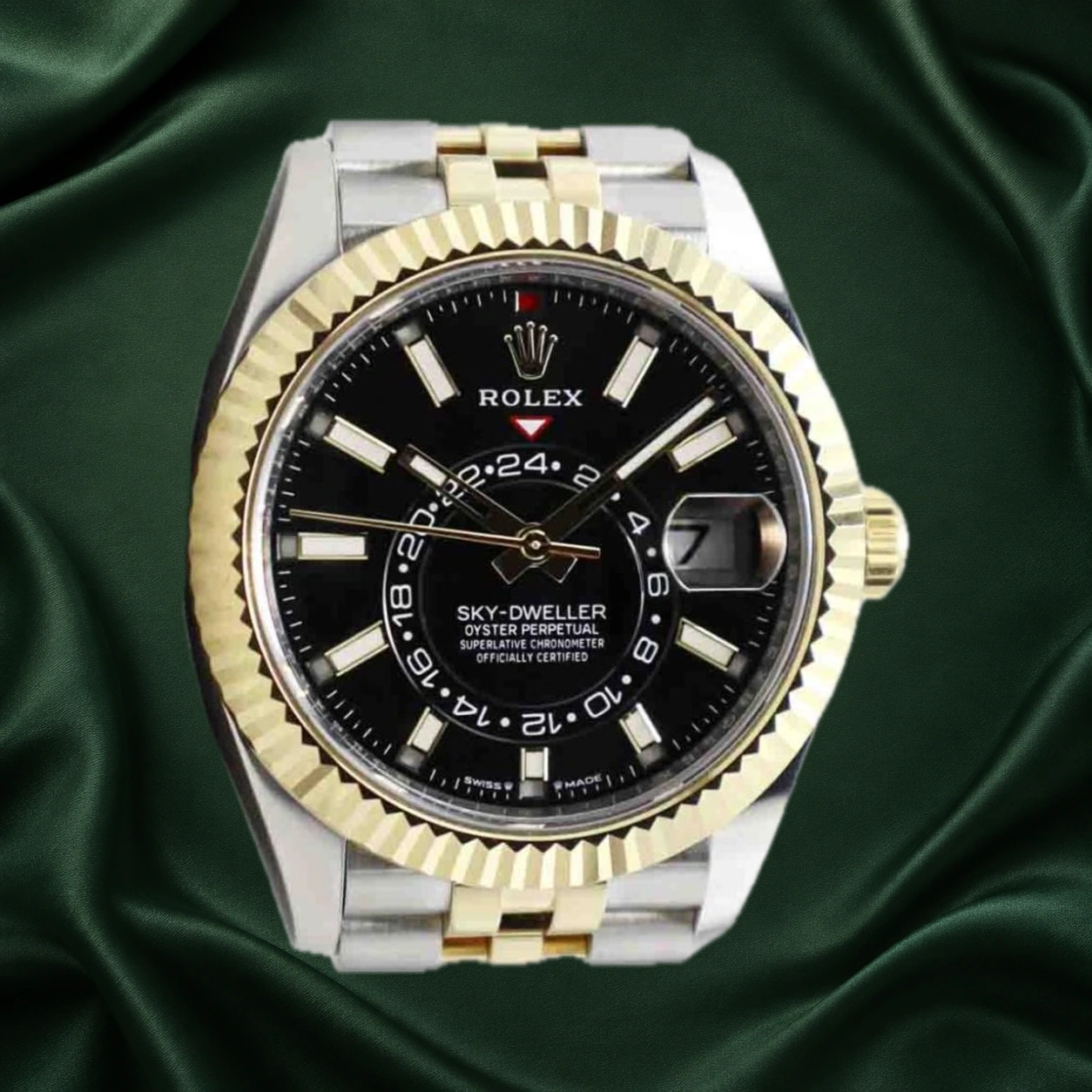 Rolex Sky Dweller Jubilee 336933 · partner reference illustration