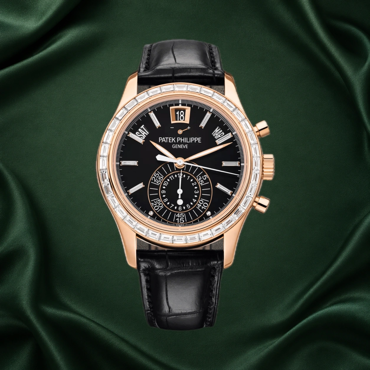 Patek Philippe Annual Calendar Flyback Chronograph 5961R-010 Joaillerie 5961R 5961 · partner reference illustration