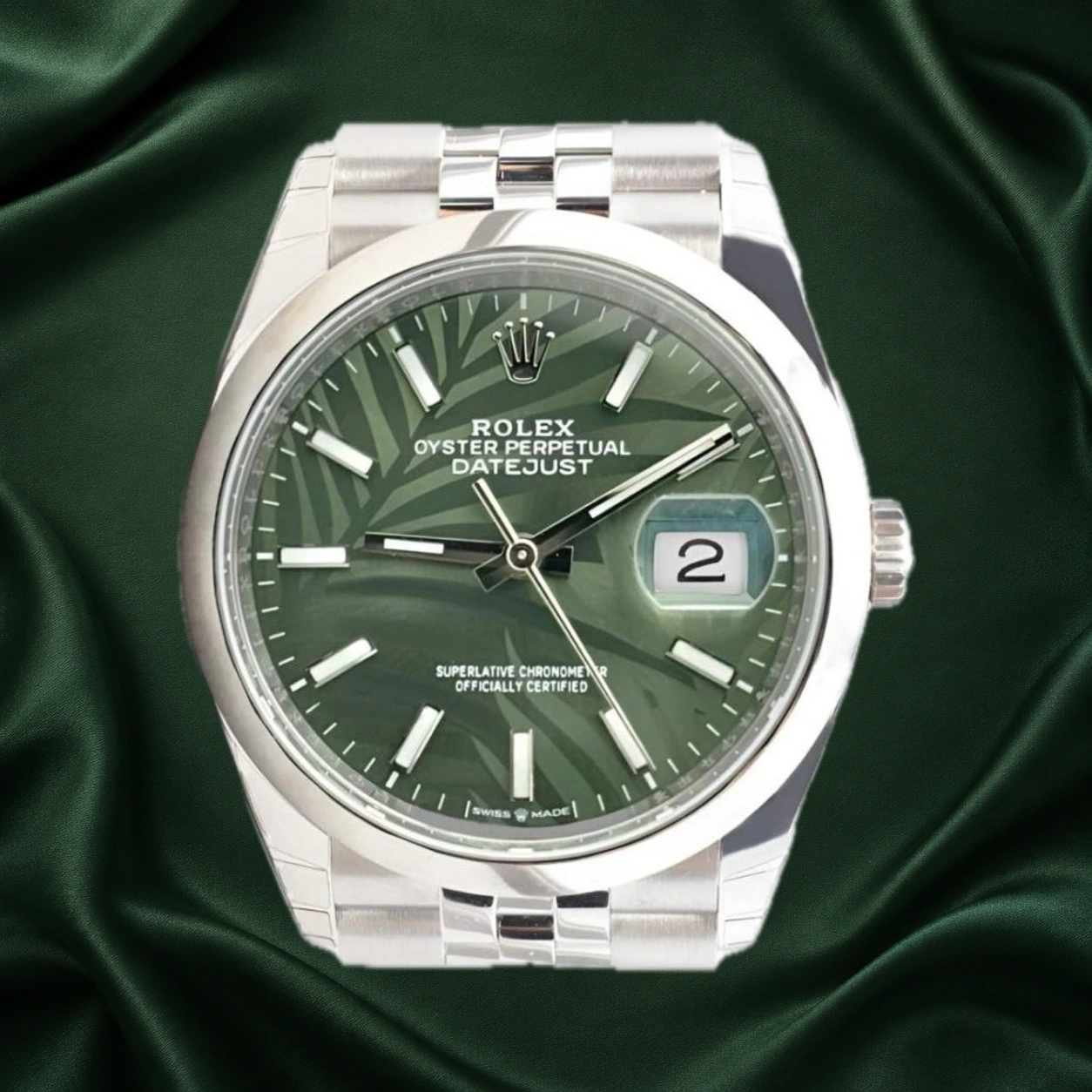 Rolex Datejust Jubilee 126200 · partner reference illustration