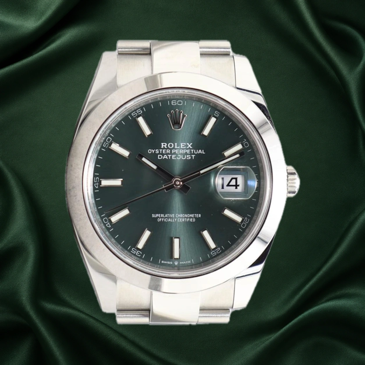 Rolex Datejust Oyster 126300 · partner reference illustration