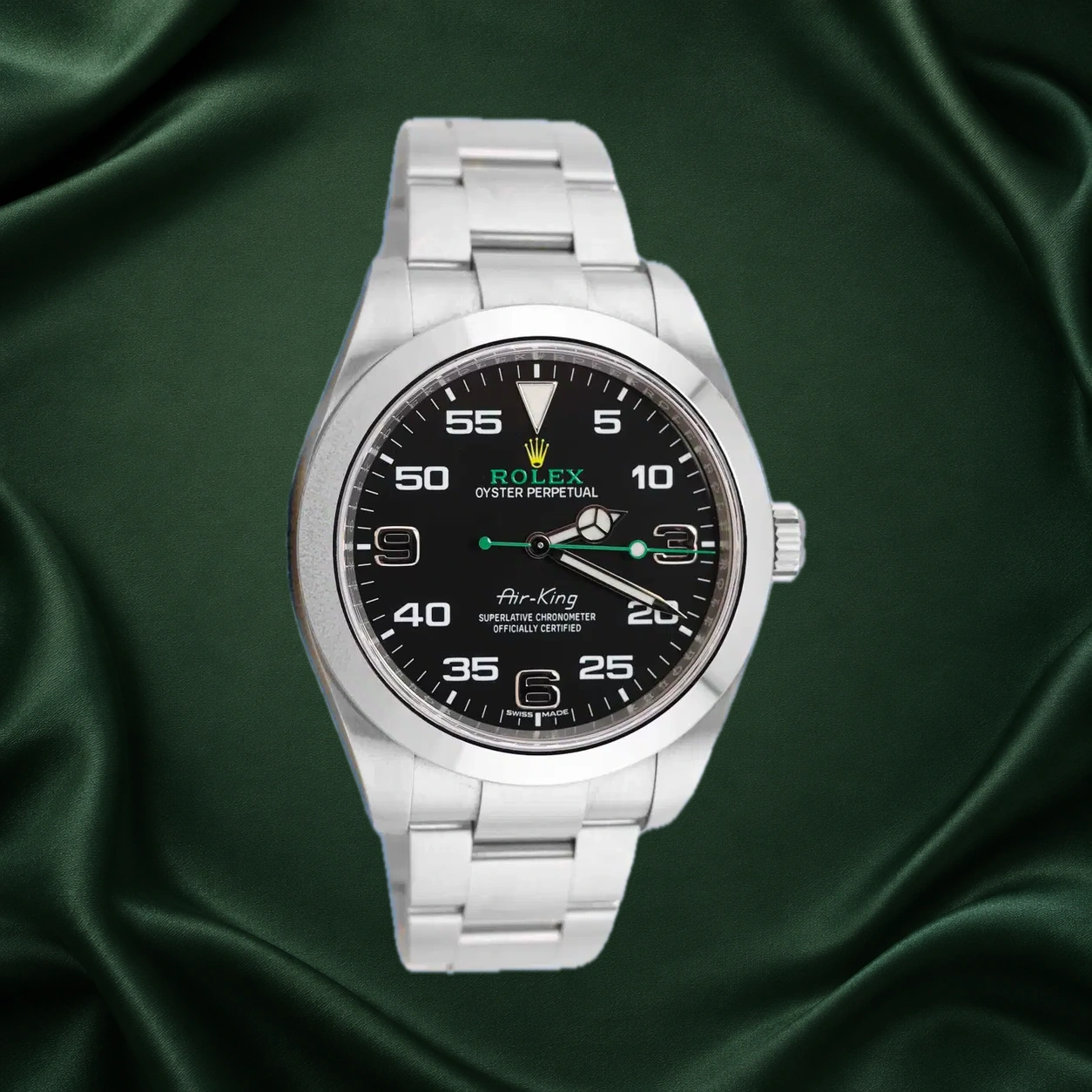 Rolex Air King 116900 Black Oyster · partner reference illustration