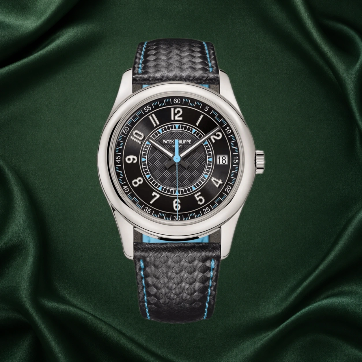 Patek Philippe Calatrava Tiffany Blue 6007G-011 6007 6007G White Gold · partner reference illustration
