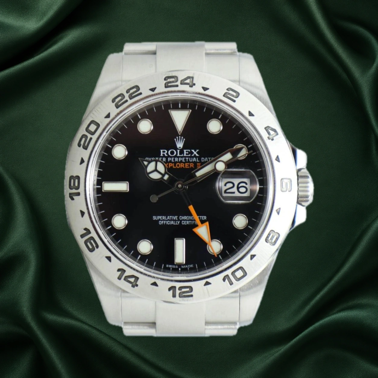 Rolex Explorer II Oyster 216570 · partner reference illustration
