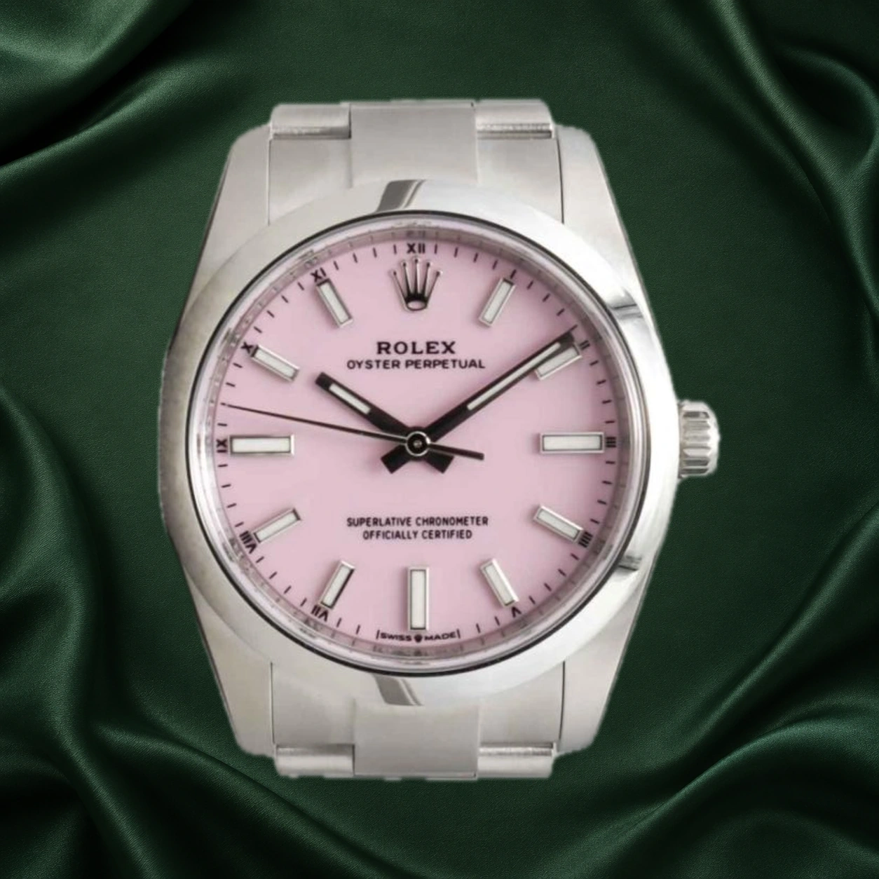 Rolex Oyster Perpetual Oyster 124200 · partner reference illustration