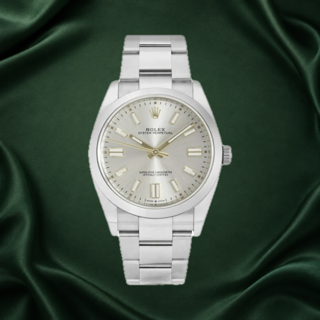Rolex Oyster Perpetual Oyster 124300 · partner reference illustration
