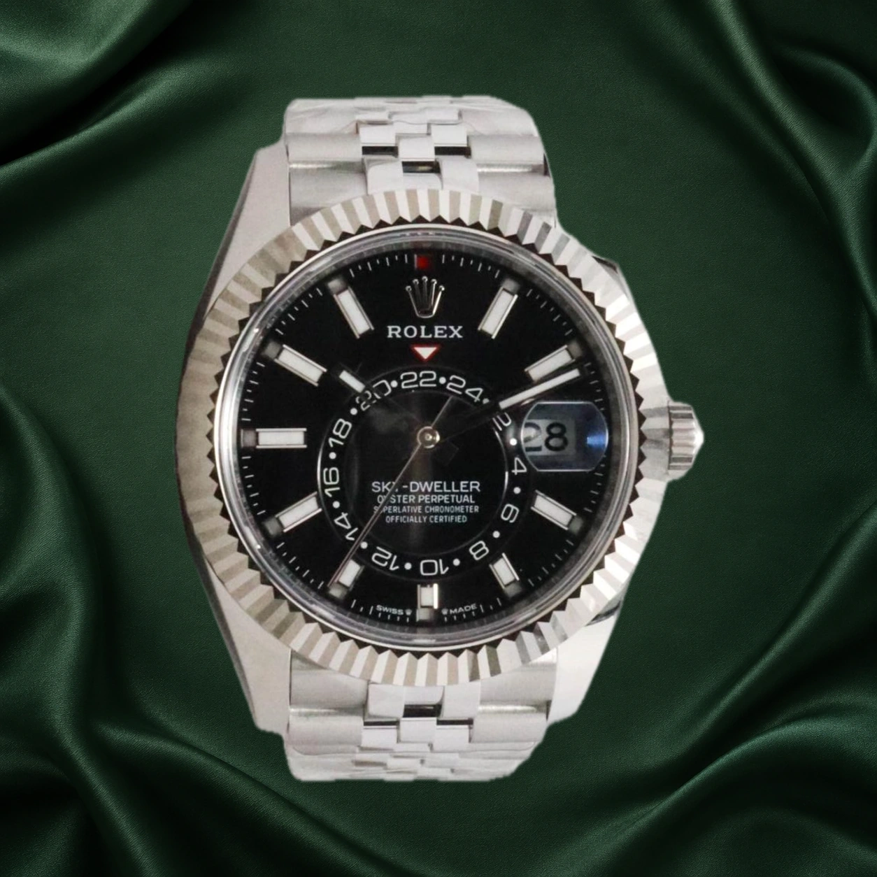 Rolex Sky Dweller Jubilee 336934 · partner reference illustration