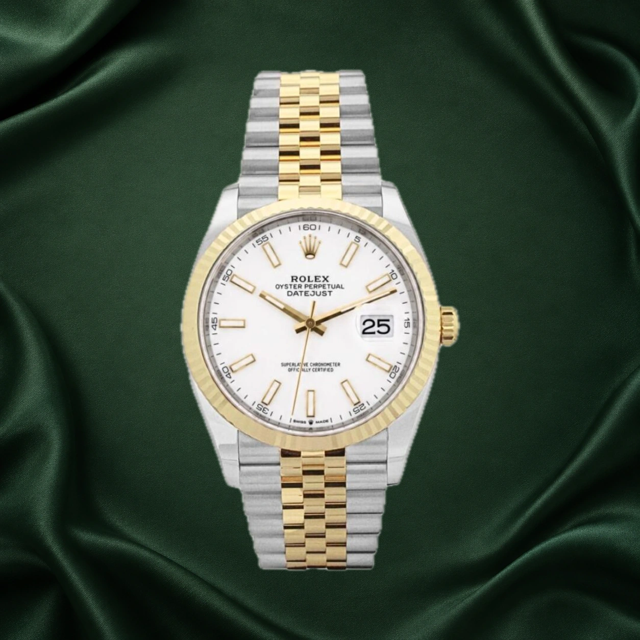 Rolex Datejust Jubilee 126333 · partner reference illustration