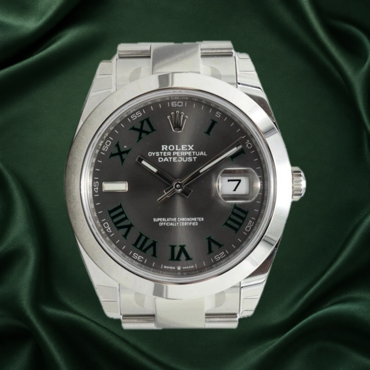 Rolex Datejust Oyster 126300 · partner reference illustration