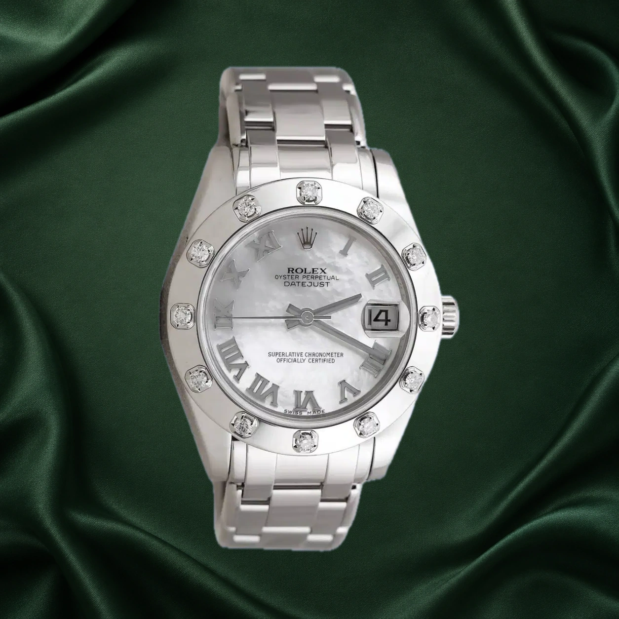 Rolex Lady-Datejust Pearlmaster 81319 Mother of Pearl w Roman Pearlmaster · partner reference illustration