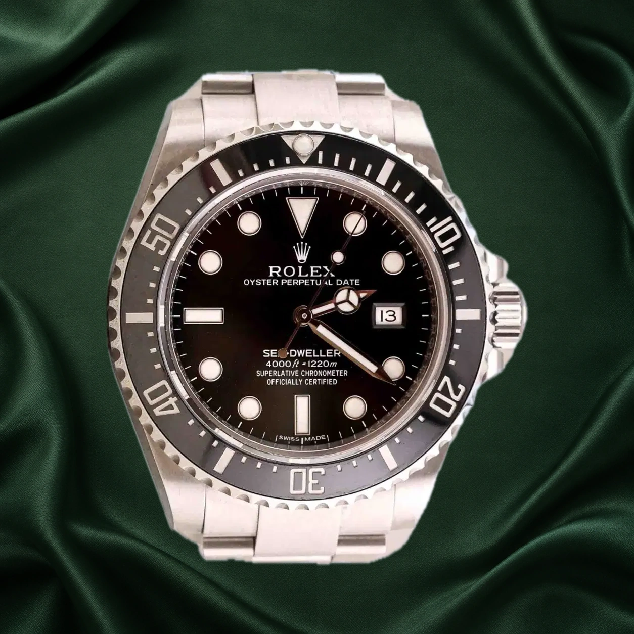 Rolex Sea Dweller 116600 Black Oyster · partner reference illustration