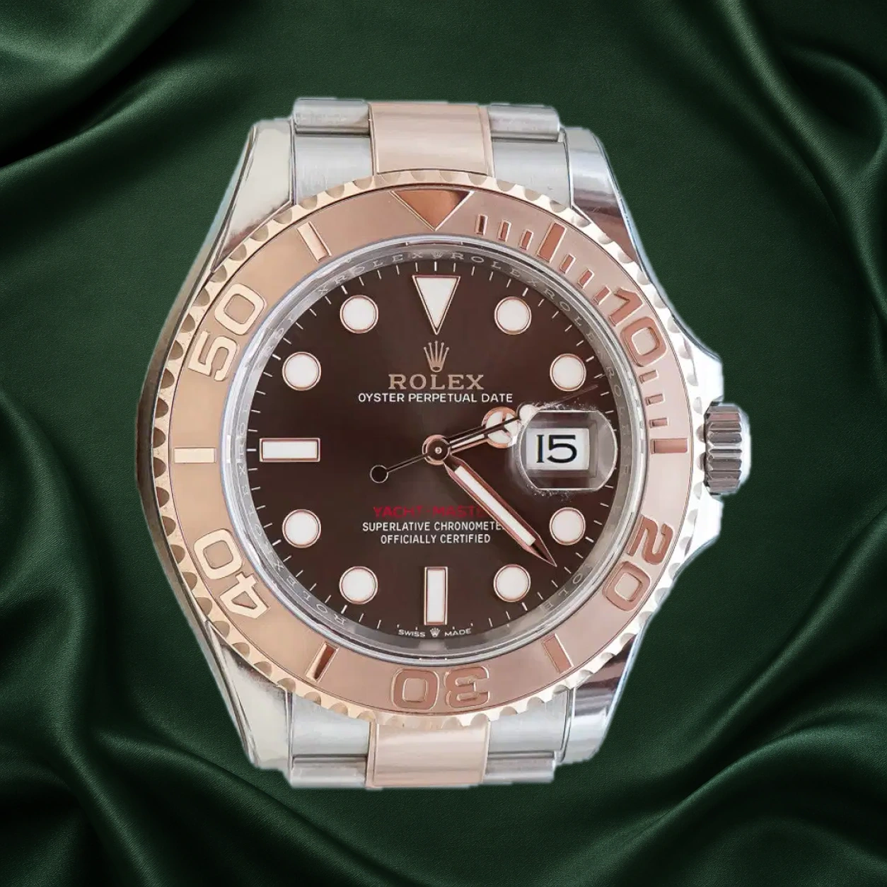 Rolex Yacht Master 126621 Chocolate Oyster · partner reference illustration