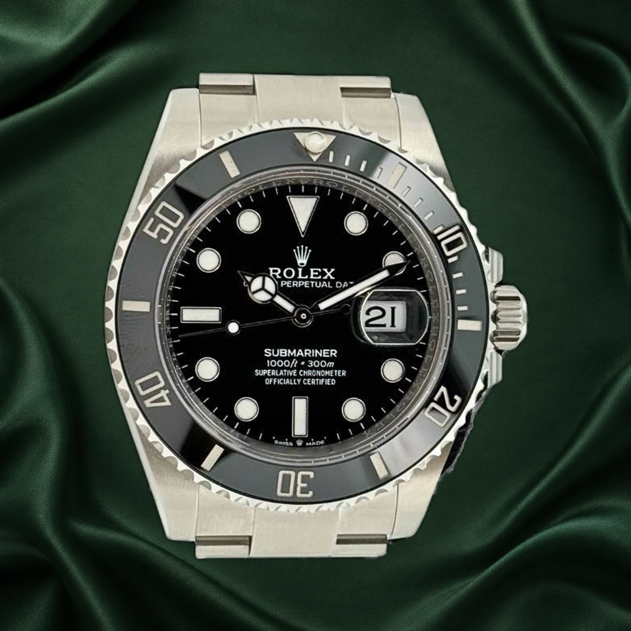 Rolex Submariner Date 126610LN 126610 Black Dial · partner reference illustration