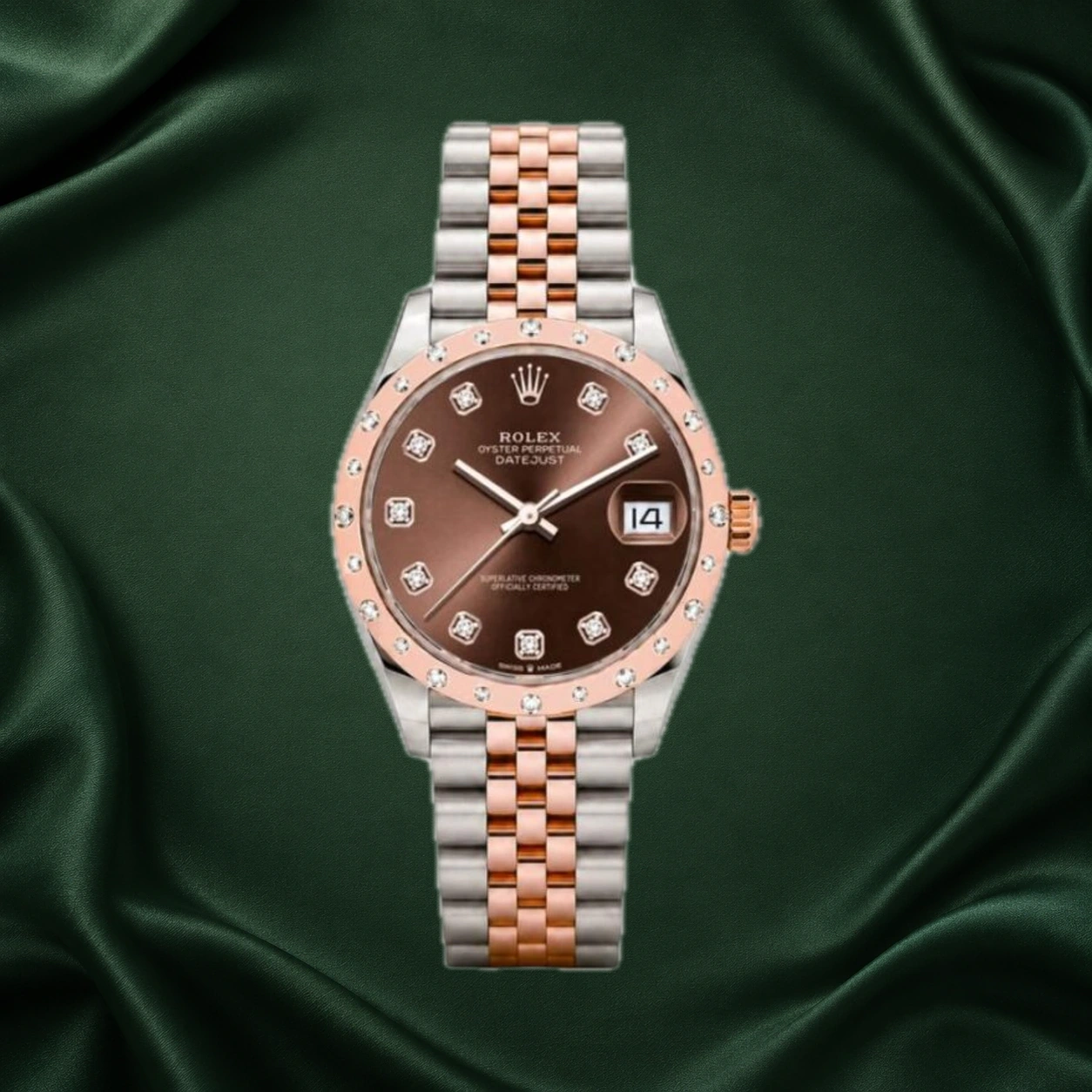Rolex Datejust Jubilee 278341RBR · partner reference illustration