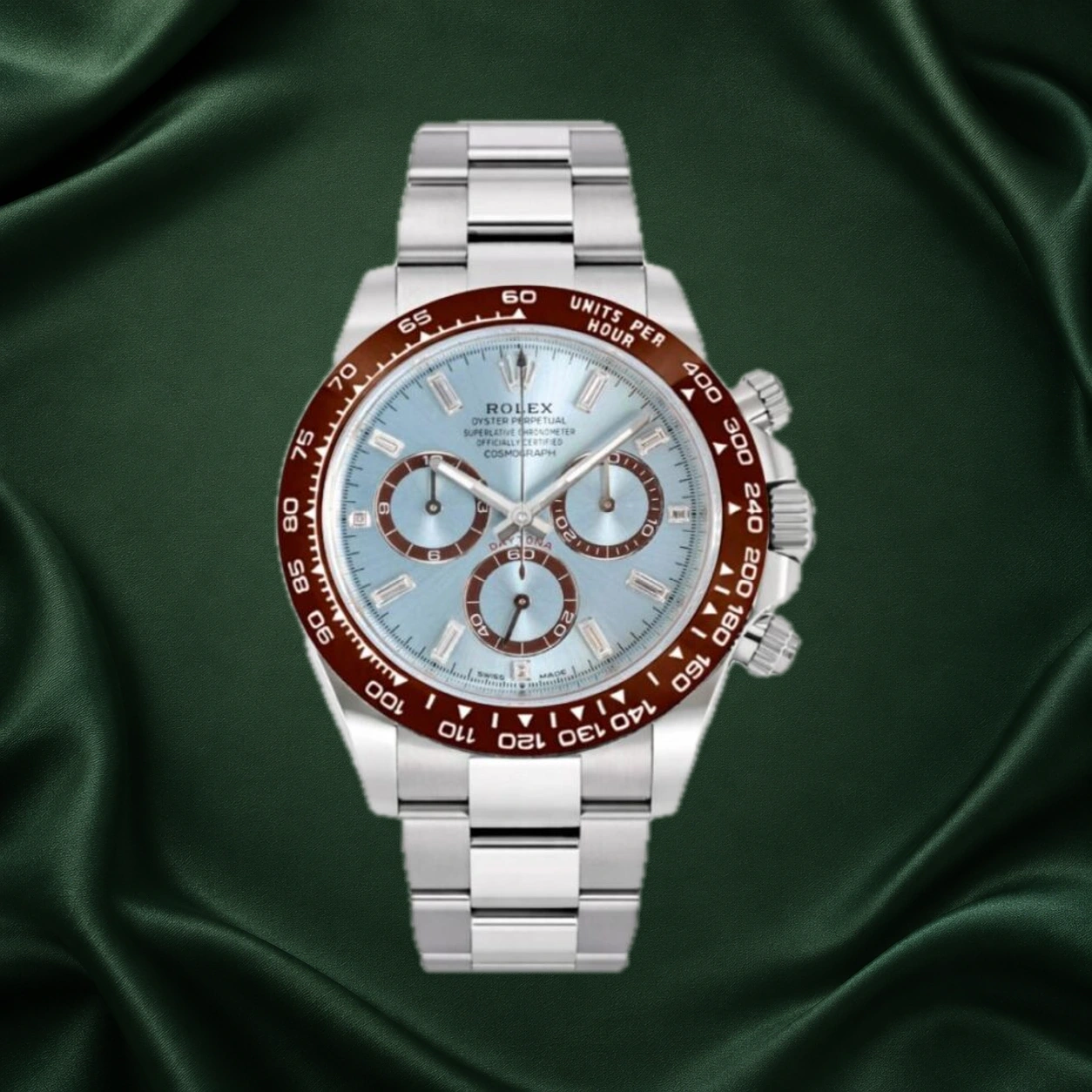 Rolex Daytona Platona Oyster 126506 · partner reference illustration