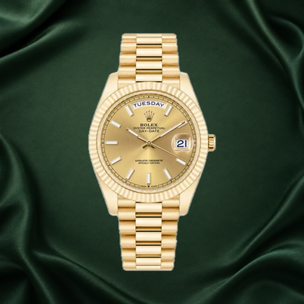 Rolex Daydate President 228238 · partner reference illustration
