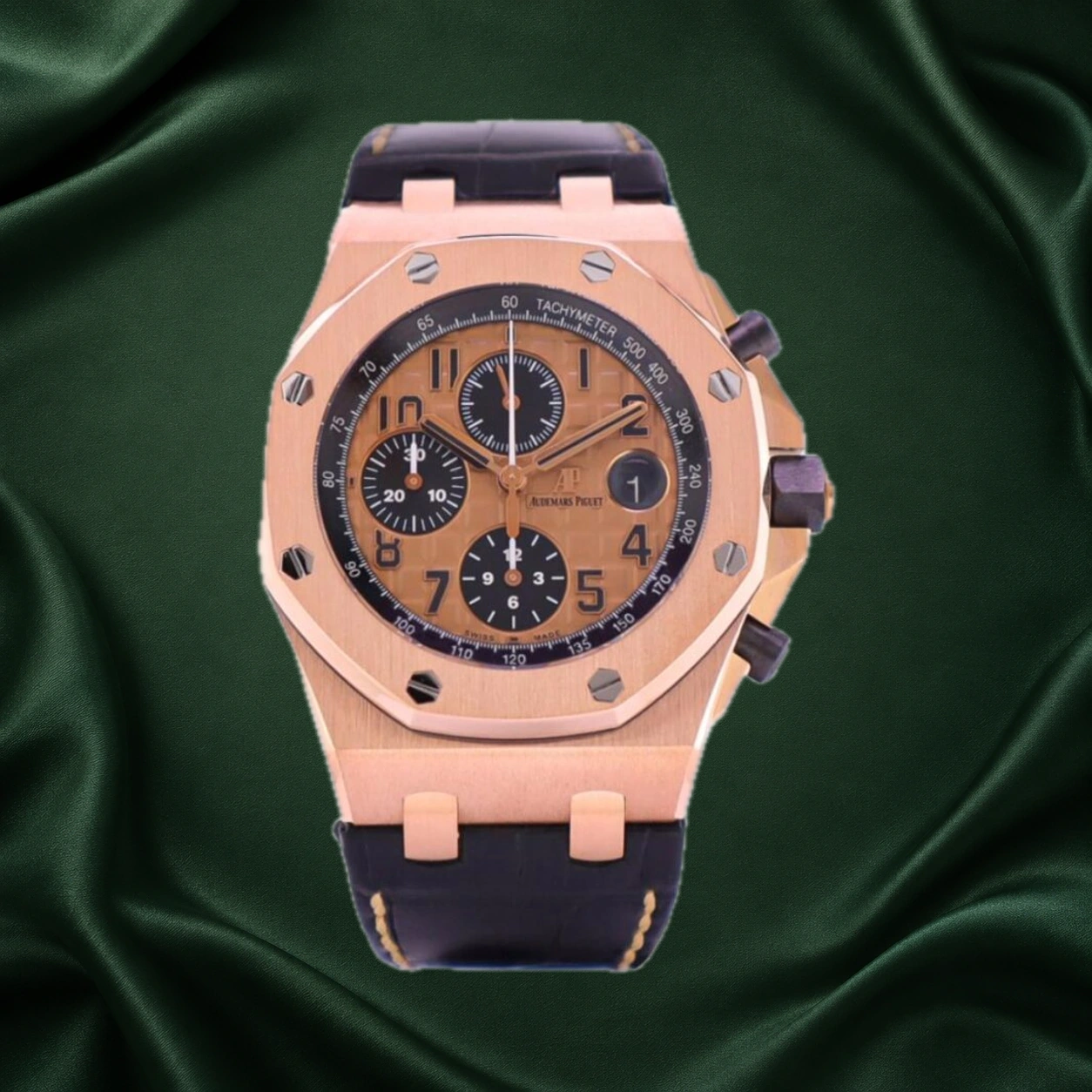 Audemars Piguet Royal Oak Offshore Honey Bee Leather 26470OR.OO.A002CR.01 · partner reference illustration