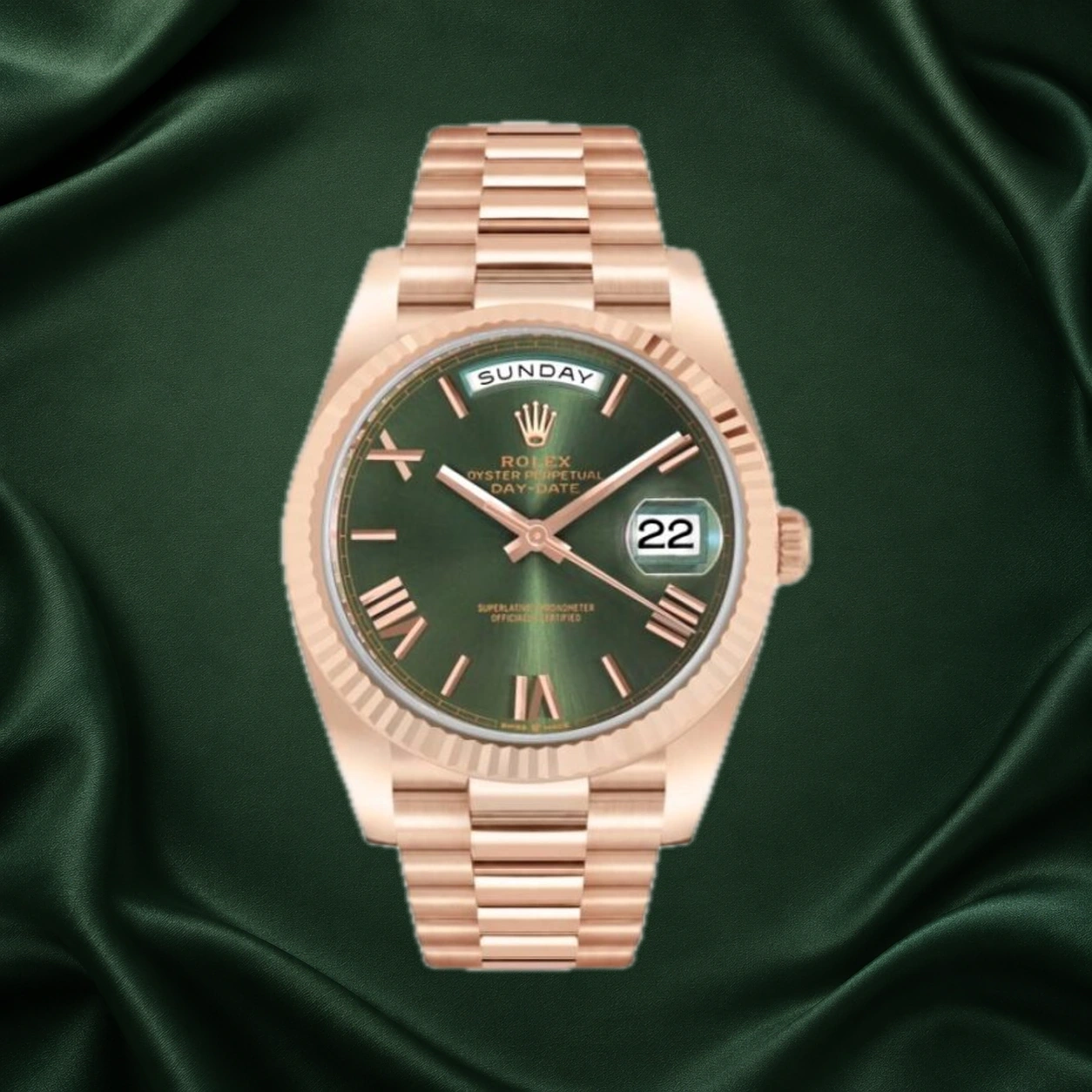 Rolex Daydate President 228235 · partner reference illustration