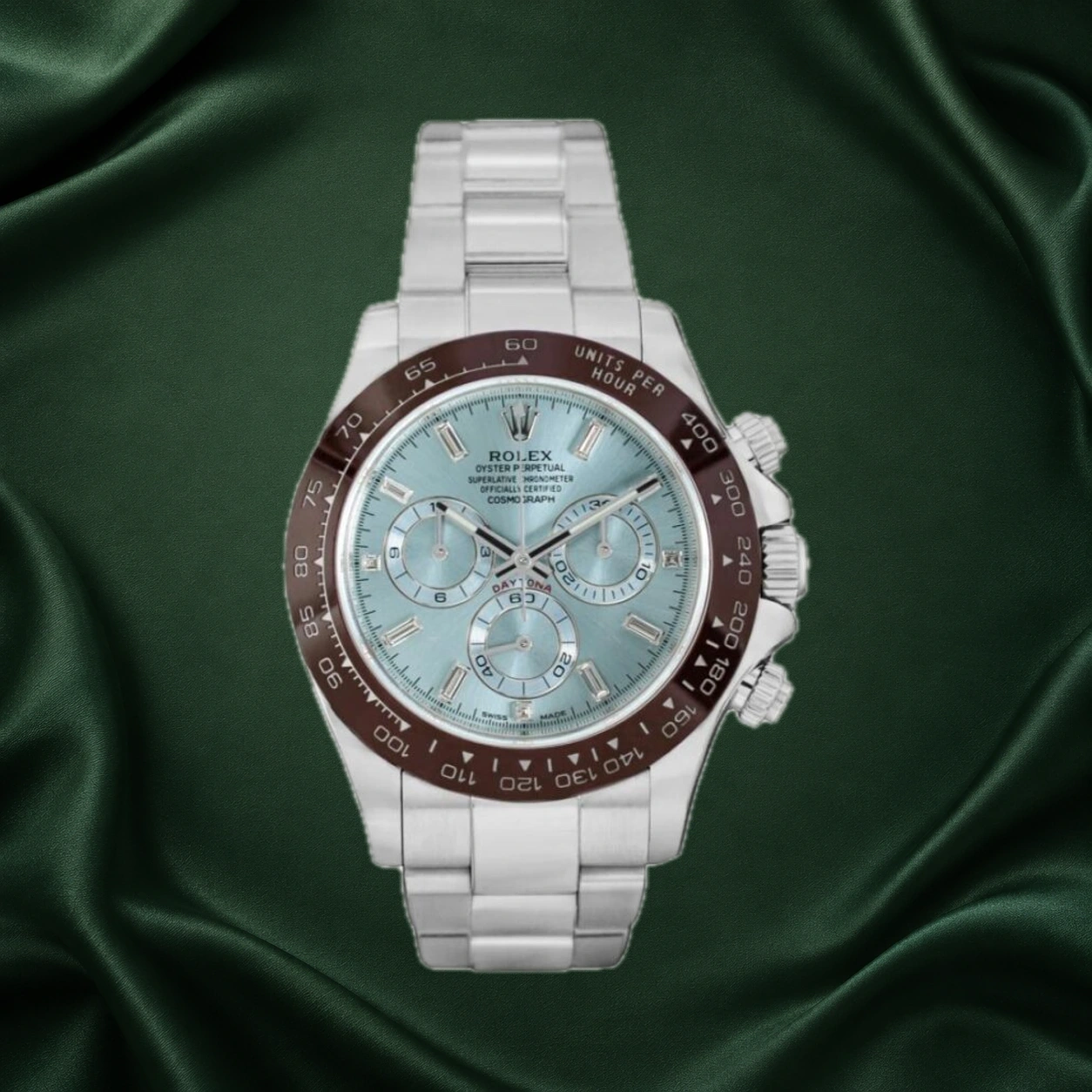 Rolex Daytona Platona Oyster 116506 · partner reference illustration