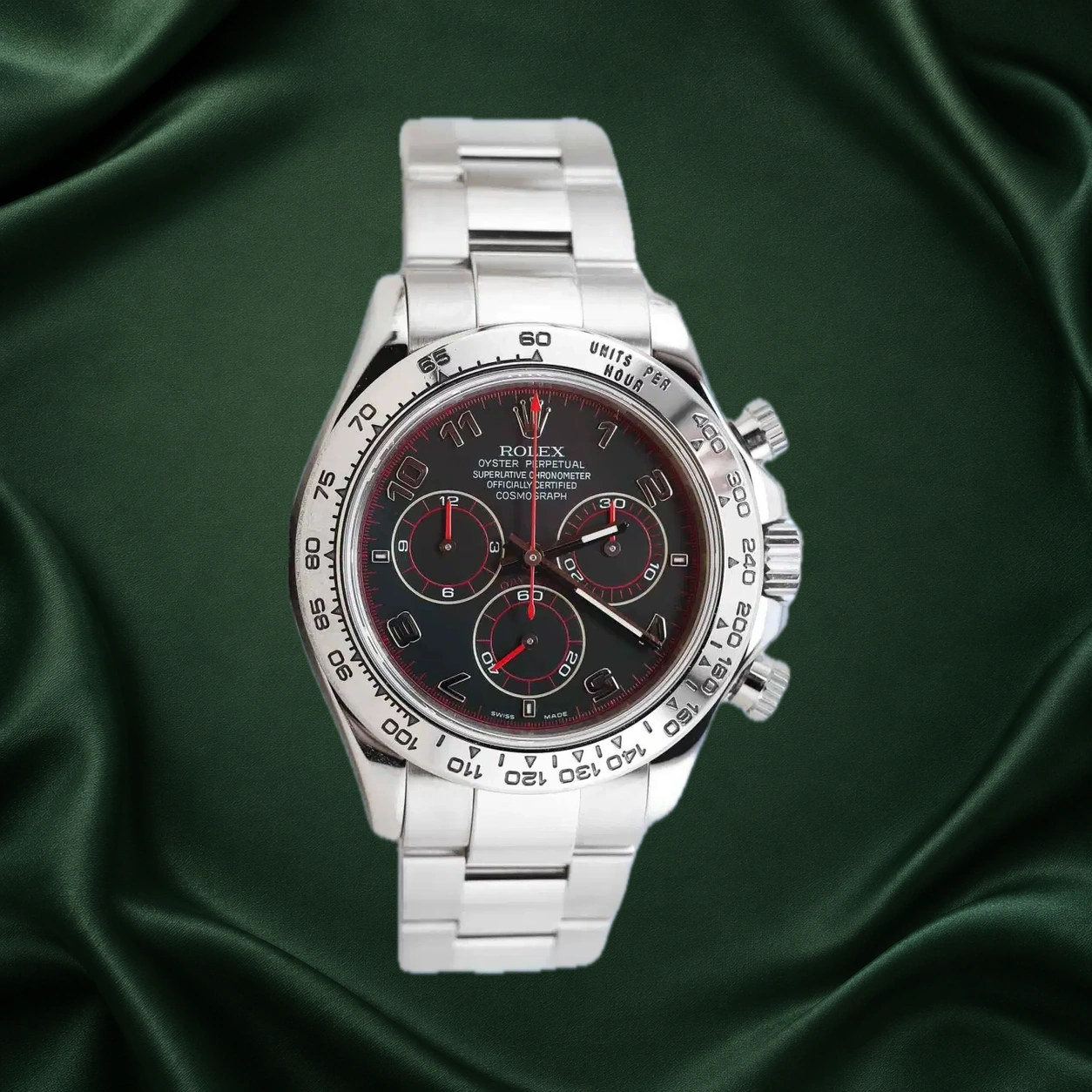 Rolex Daytona Spyder 116509 Black Oyster · partner reference illustration