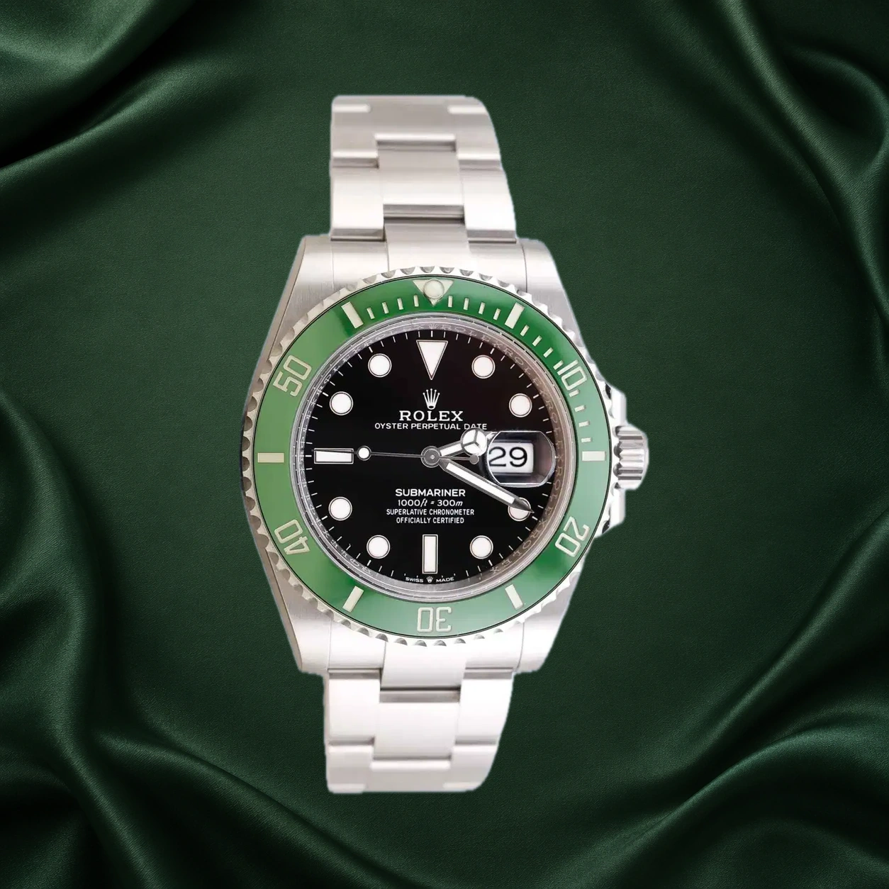 Rolex Submariner Starbucks MK2 126610LV Black Oyster · partner reference illustration