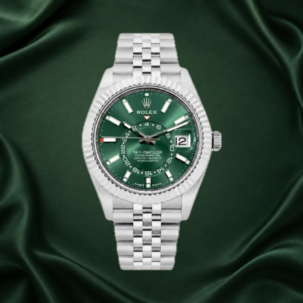 Rolex Sky Dweller Jubilee 336934 · partner reference illustration