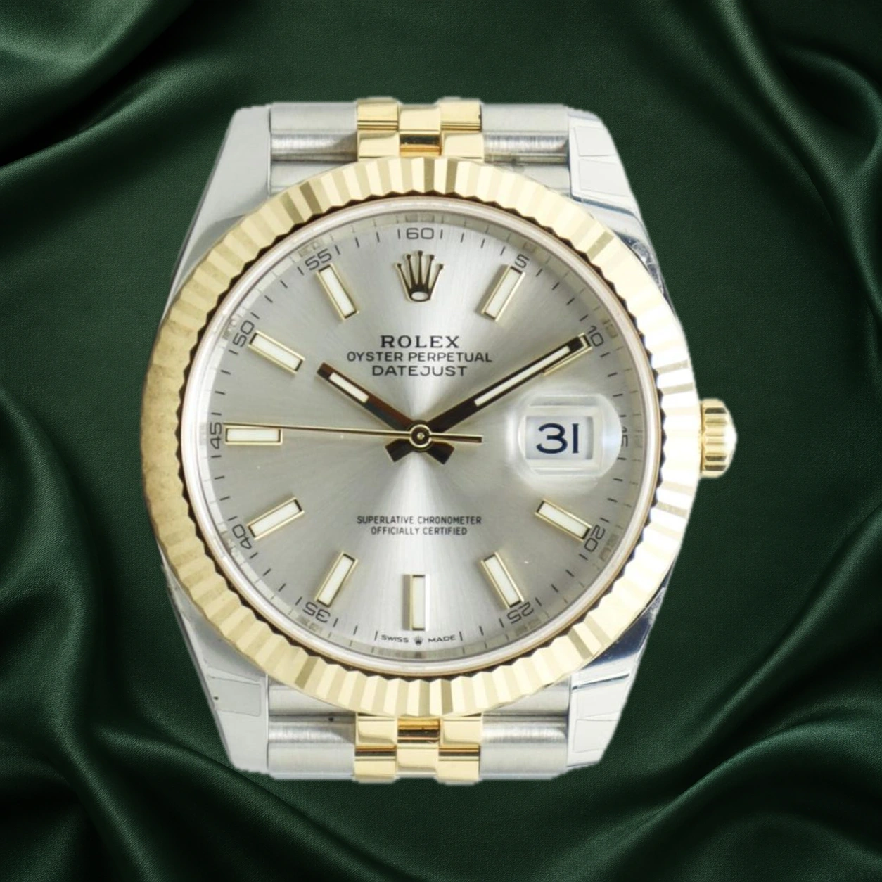 Rolex Datejust Jubilee 126333 · partner reference illustration