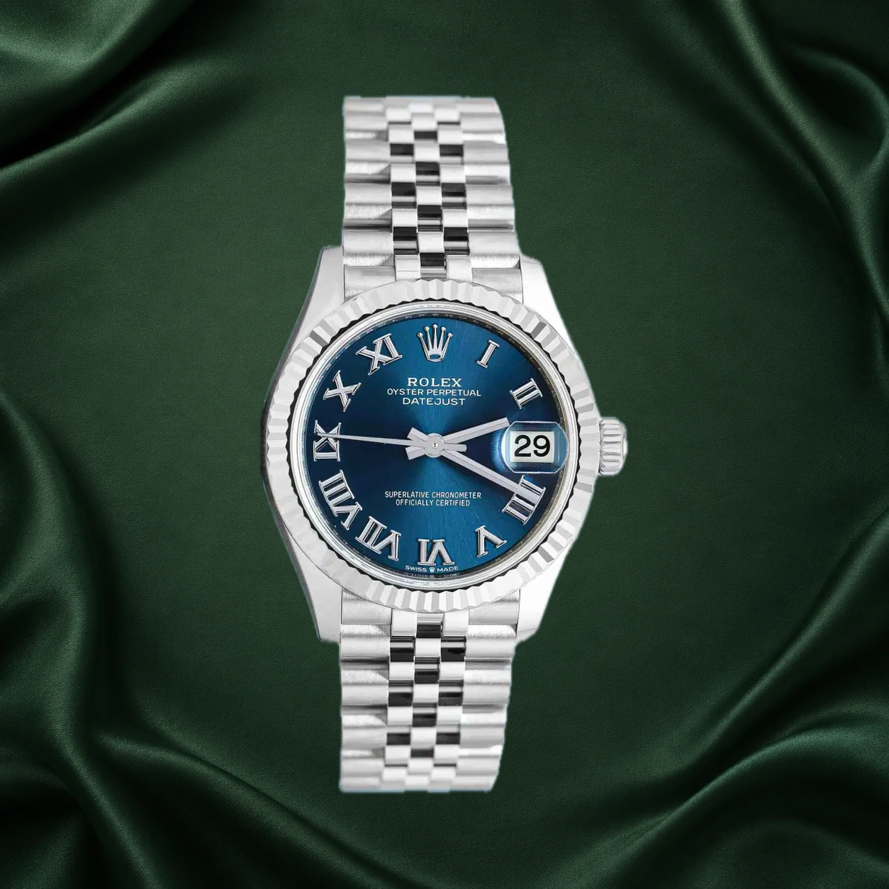 Rolex Datejust 278274 Blue Roman Jubilee · partner reference illustration