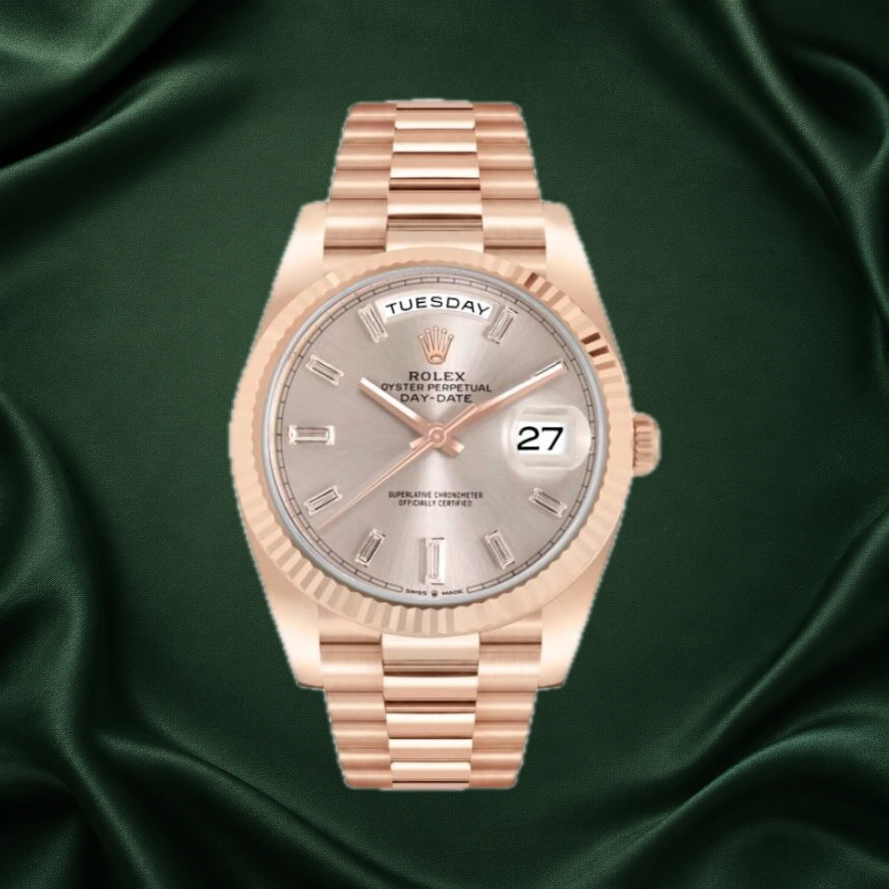 Rolex Daydate President 228235 · partner reference illustration