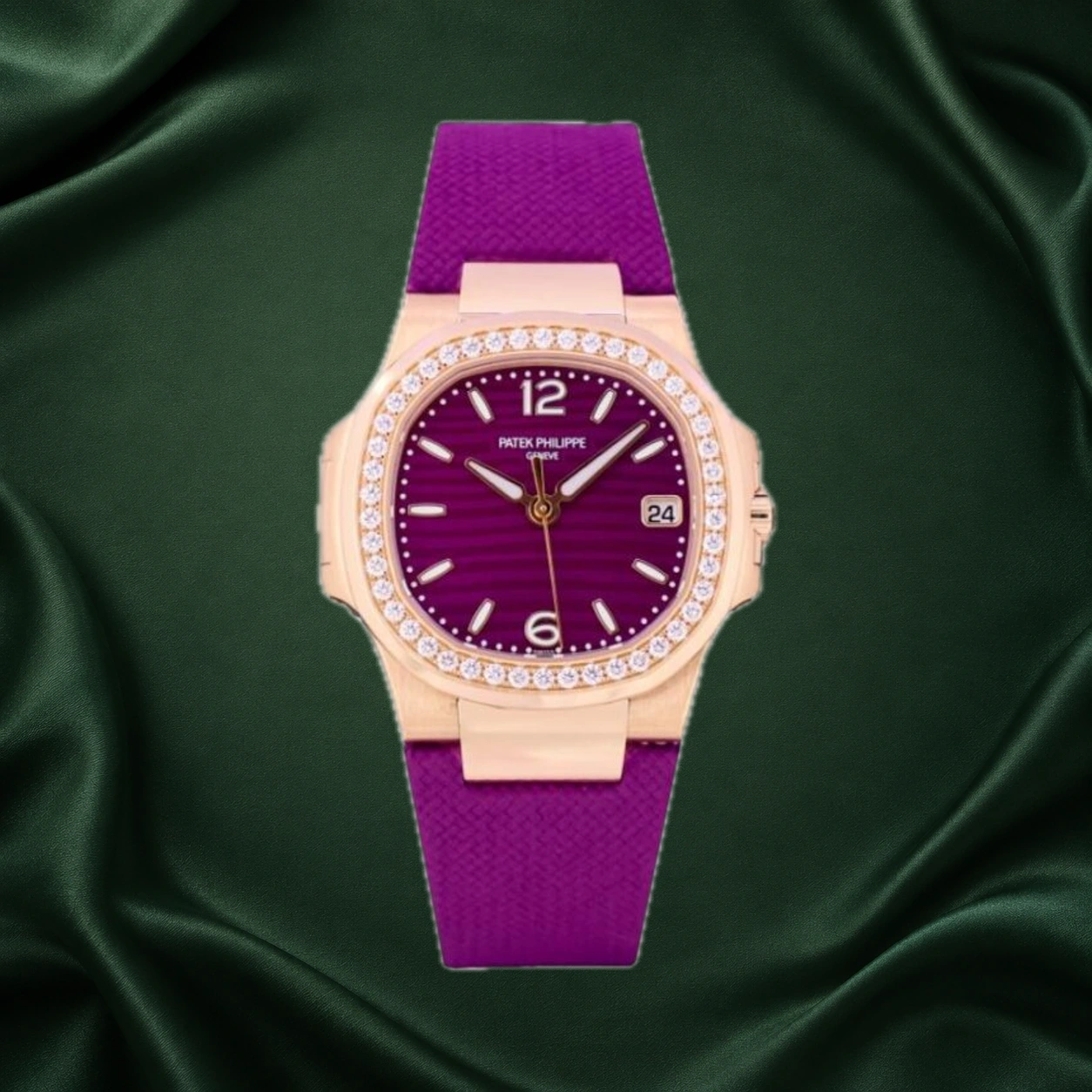 Patek Philippe Nautilus Leather 7010R-013 · partner reference illustration