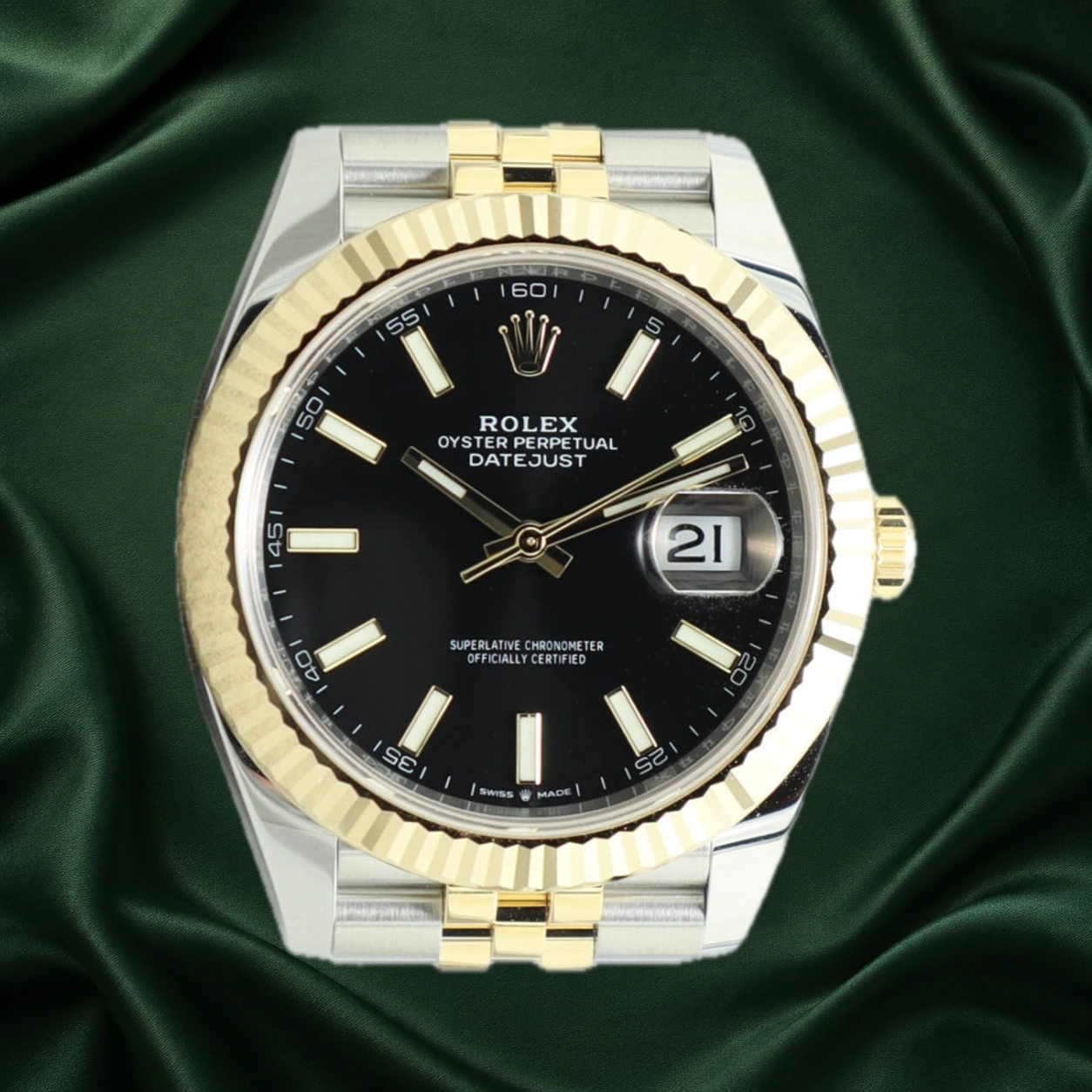 Rolex Datejust Jubilee 126333 · partner reference illustration
