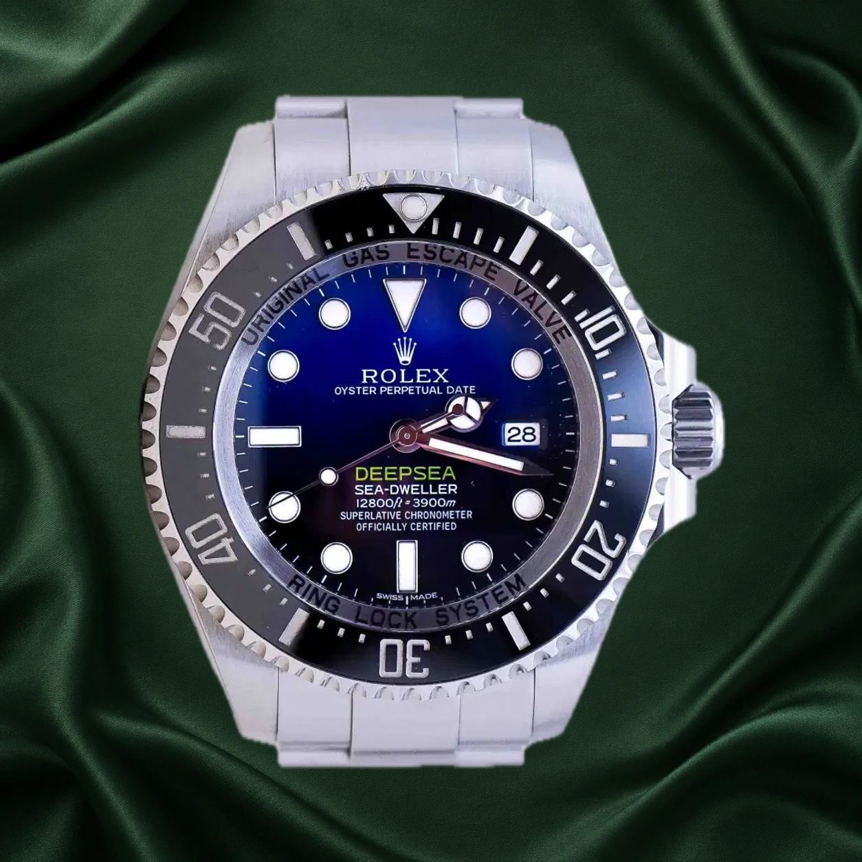 Rolex Sea Dweller Deepsea James Cameron 116660 Blue Oyster · partner reference illustration