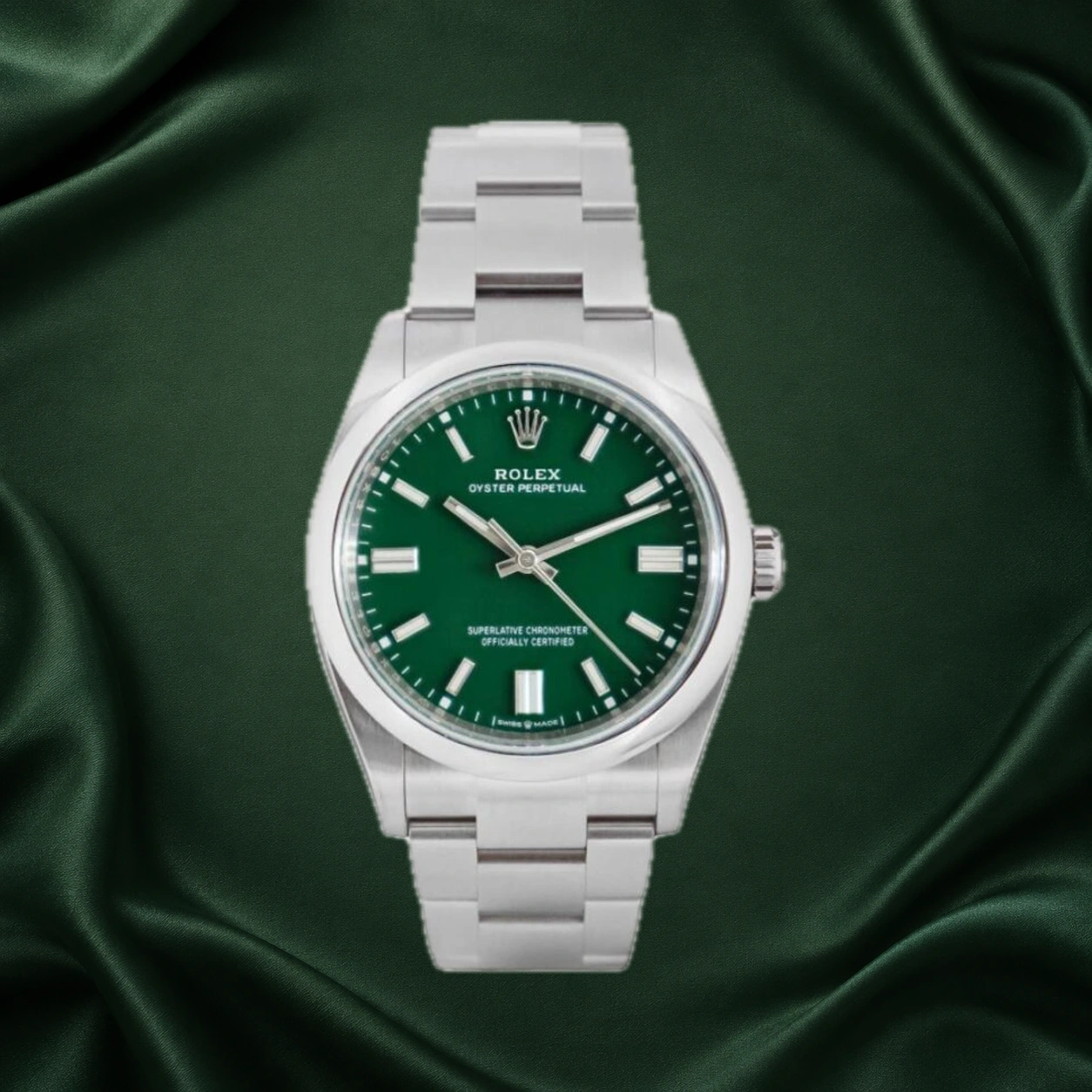 Rolex Oyster Perpetual Oyster 126000 · partner reference illustration