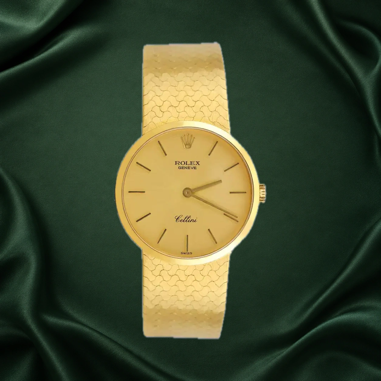 Rolex Cellini Coin 4306 Champagne Bracelet · partner reference illustration
