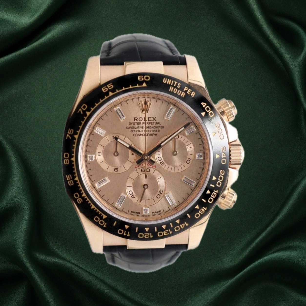 Rolex Daytona Leather 116515LN · partner reference illustration