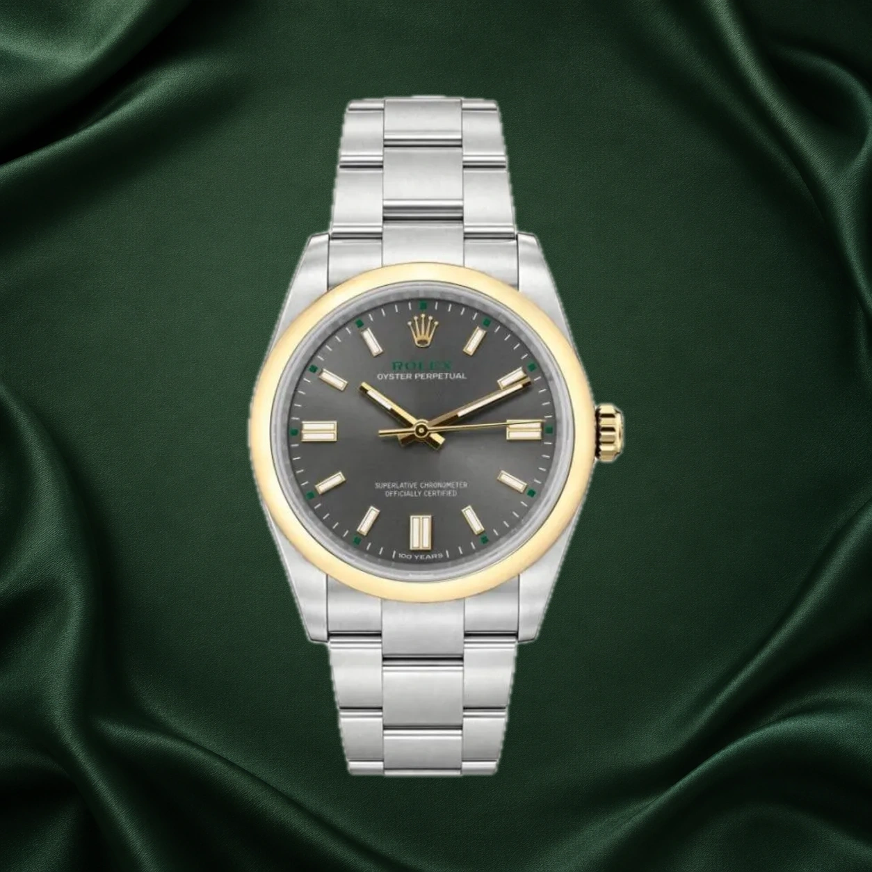 Rolex Oyster Perpetual 100th Anniversary Oyster 126003 · partner reference illustration