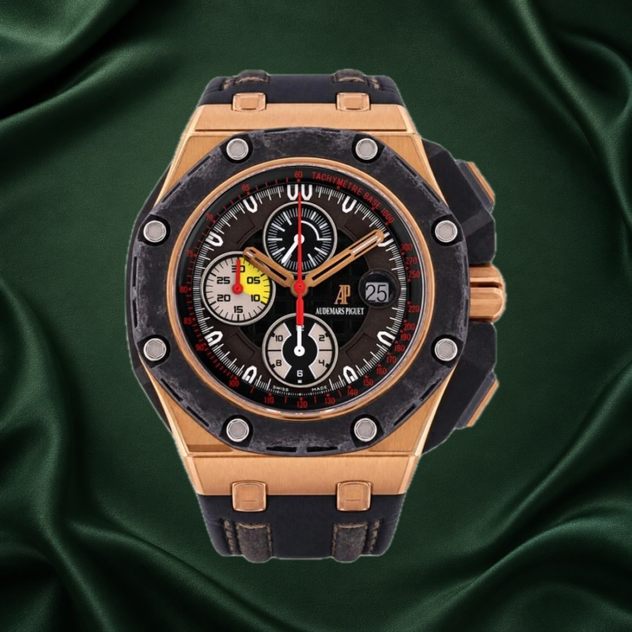 Audemars Piguet Royal Oak Offshore Limited Edition Grand Prix Leather 26290RO.OO.A001VE.01 · partner reference illustration