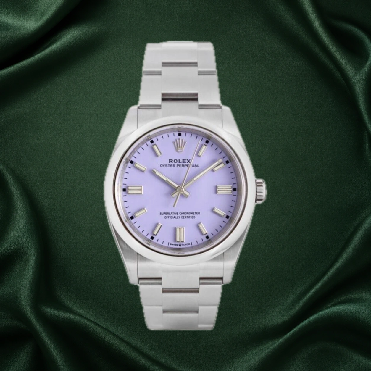 Rolex Oyster Perpetual Oyster 126000 · partner reference illustration