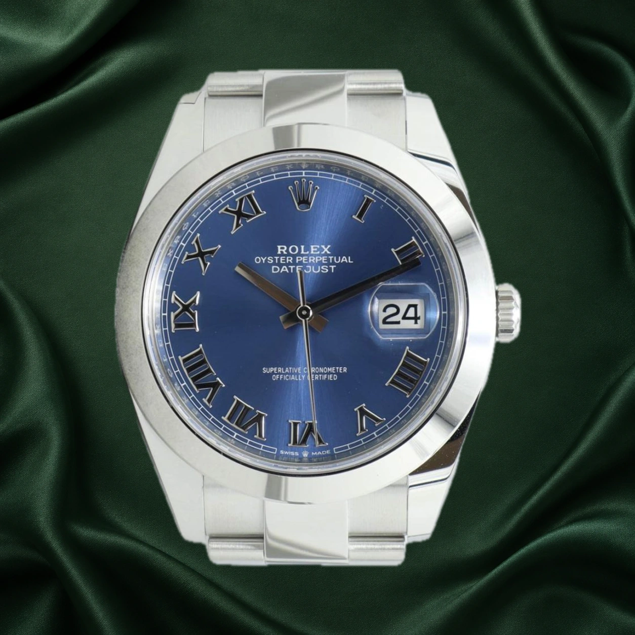 Rolex Datejust Oyster 126300 · partner reference illustration