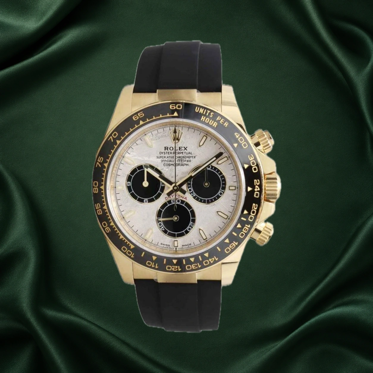 Rolex Daytona Oysterflex 126518LN · partner reference illustration