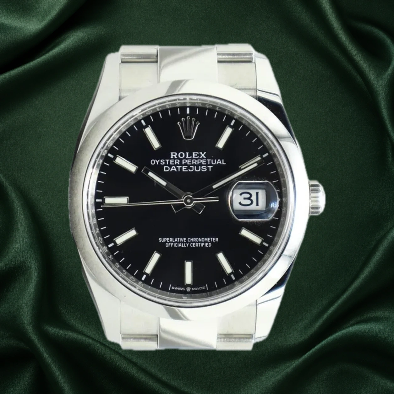 Rolex Datejust Oyster 126200 · partner reference illustration