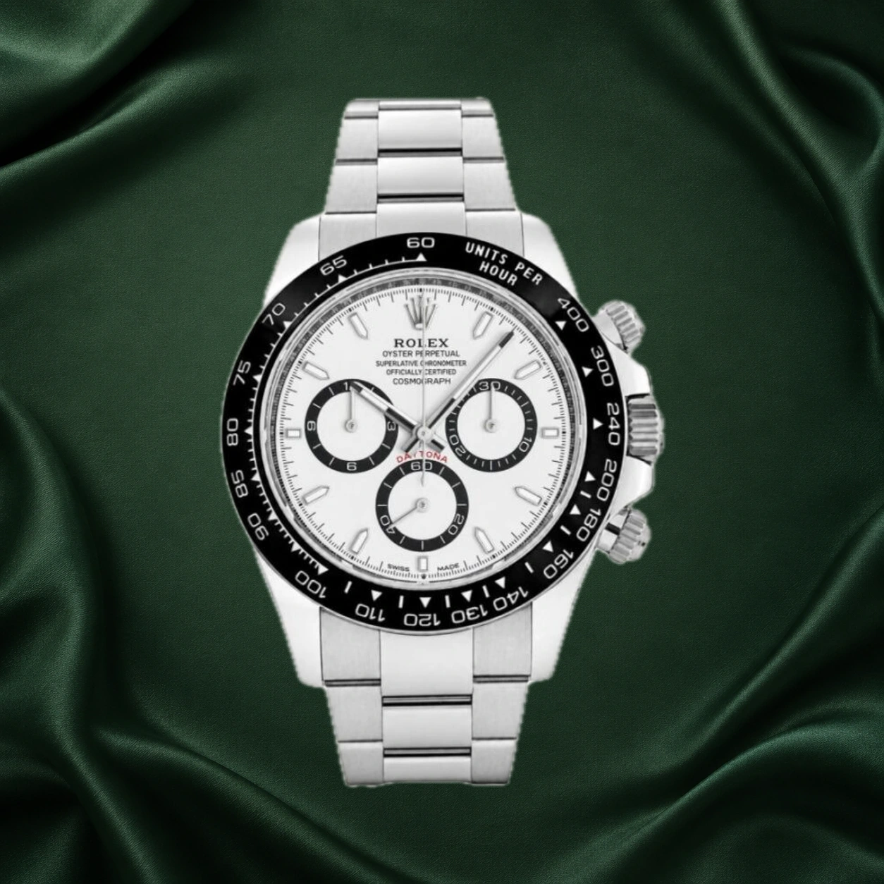 Rolex Daytona Panda Oyster 126500LN · partner reference illustration