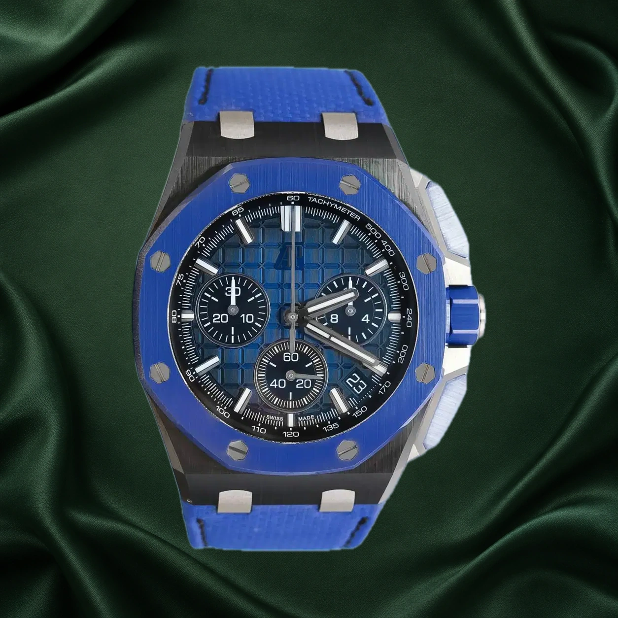 Audemars Piguet Royal Oak Offshore 26420CE.OO.A043VE.01 Blue · partner reference illustration