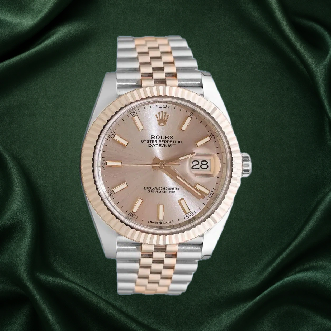 Rolex Datejust 126331 Sundust Jubilee · partner reference illustration