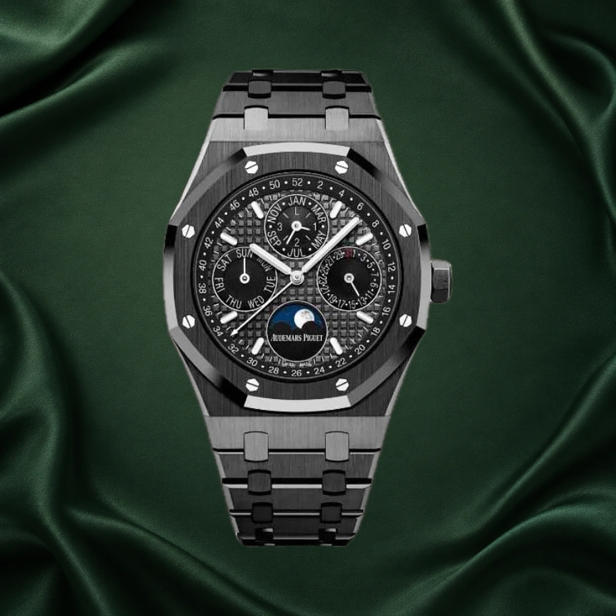 Audemars Piguet Royal Oak Perpetual Calendar 41mm 26579CE Black Ceramic 26579 · partner reference illustration