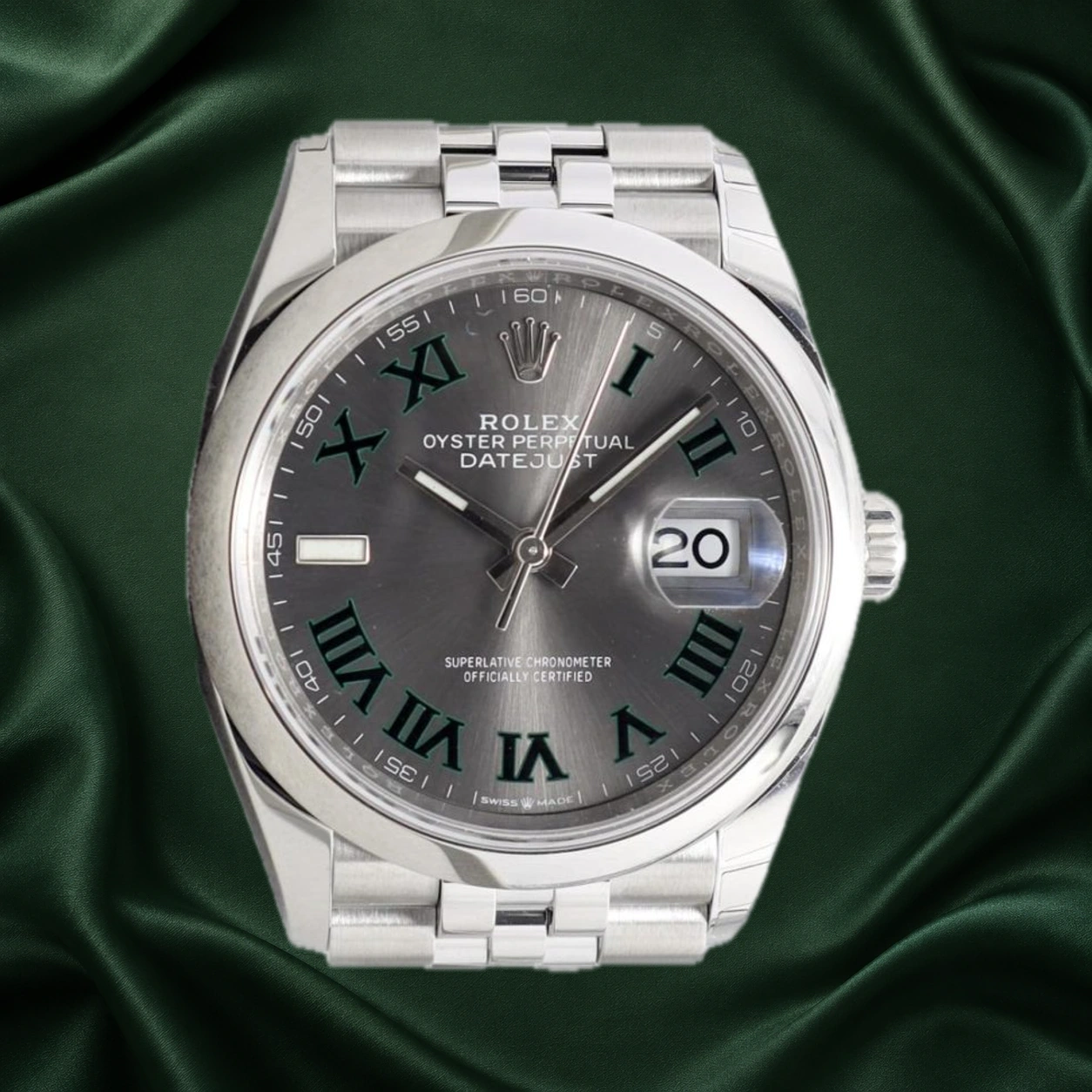 Rolex Datejust Jubilee 126200 · partner reference illustration