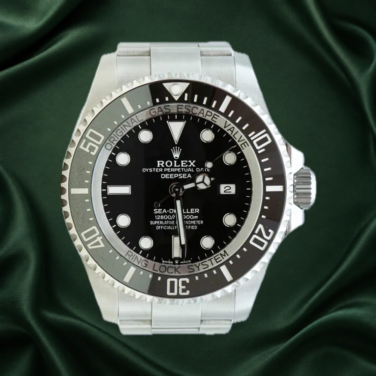 Rolex Sea Dweller Deepsea 126660 Black Oyster · partner reference illustration