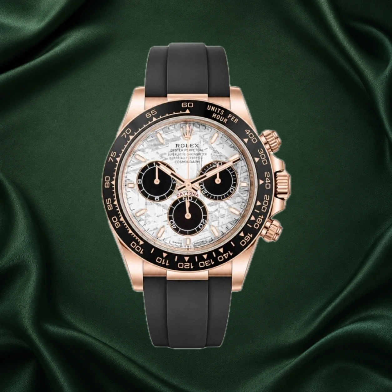 Rolex Daytona Oysterflex 126515LN · partner reference illustration